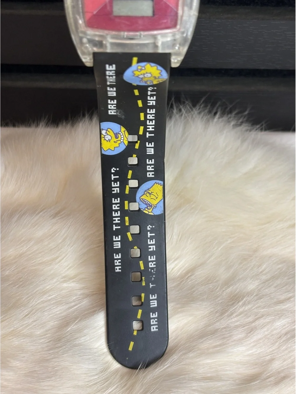 The Simpsons Digital Watch with 'Are We There Yet?' Strap